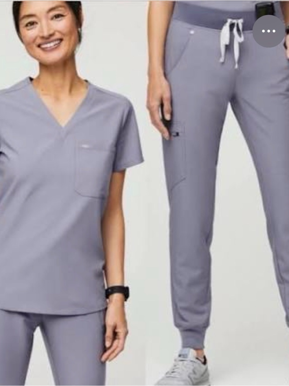 Figs Vapor Blue Scrub Set